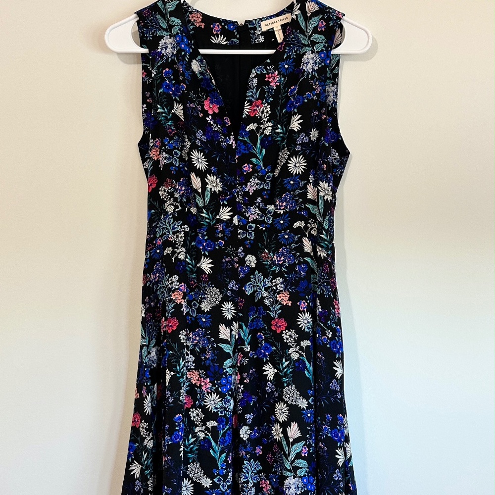 Rebecca Taylor Floral Dress Size 0